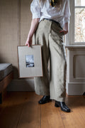Wenge frame & Linen passe-partout