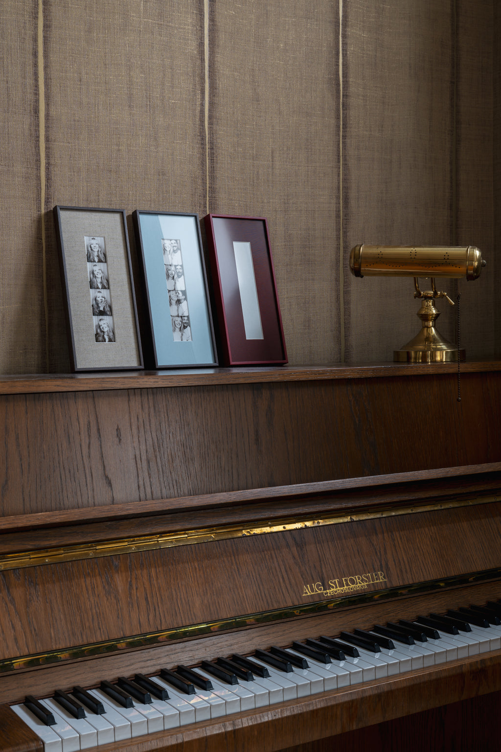 Burgundy Photostrip Frame